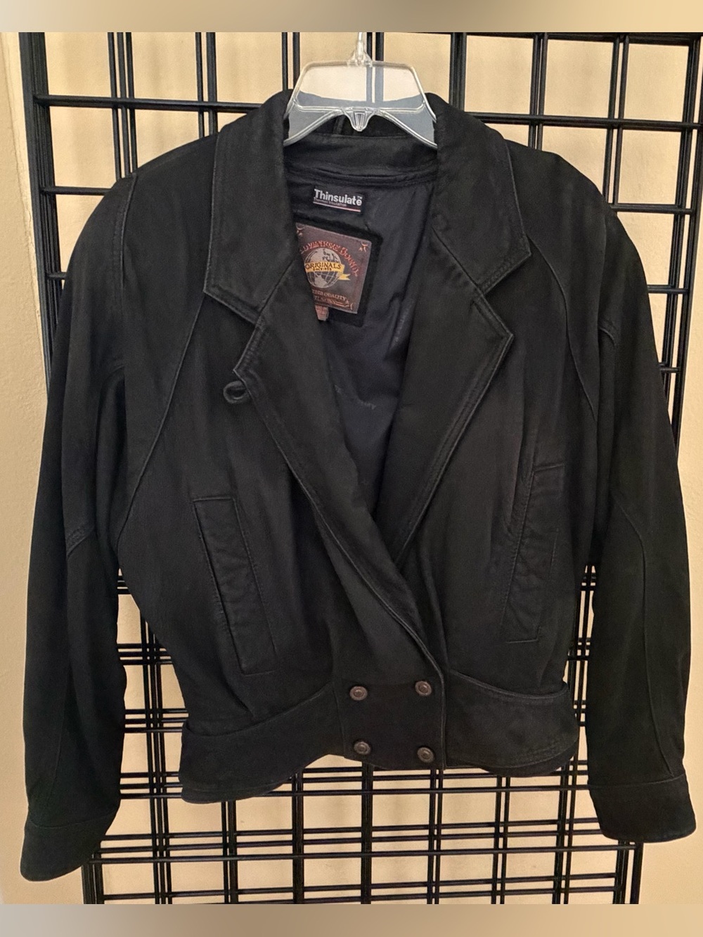 Vintage Thinsulate 3M Wilsons Adventure Bound Brown Suede Leather Jacket 🤎